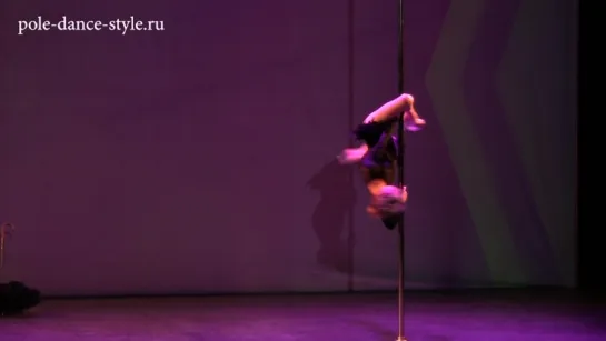 2 место - 4 турнир студии Pole Dance Style. Exotic PD - продолжающие. Слободина Светлана.