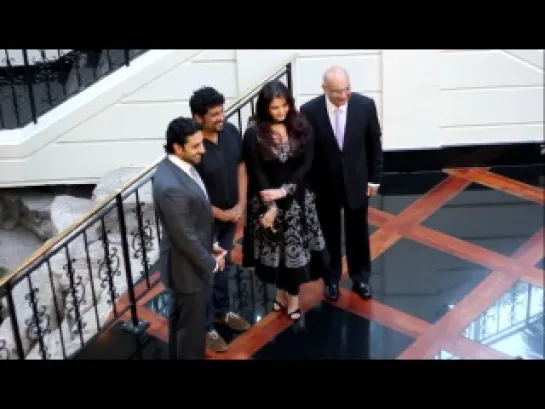 Raghu Dixit meets Abhishek Bachchan, Aishwarya Rai Bachchan and Keith Vaz