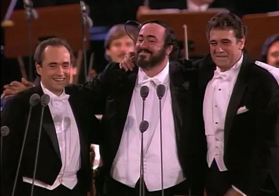 The Original Three Tenors Concert - Plácido Domingo, Luciano Pavarotti, Jose Carreras, Caracallas Roma 1990