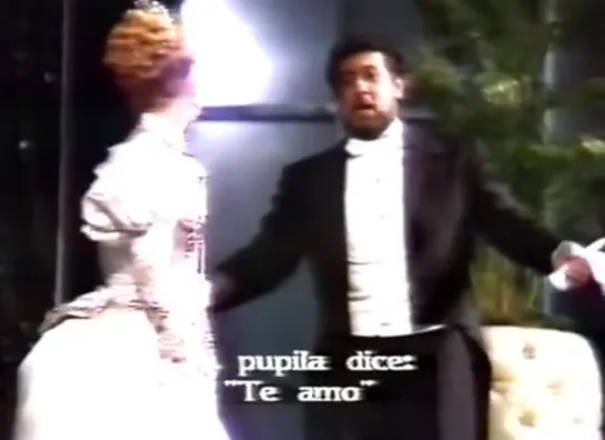 Fedora - Plácido Domingo, Renata Scotto, Peters, Gatto , Liceu 1988