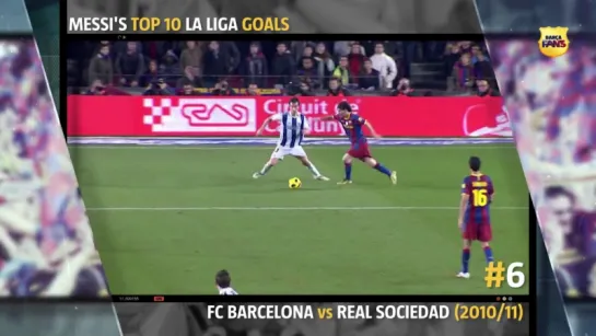 MESSI’S BEST 10 LA LIGA GOALS