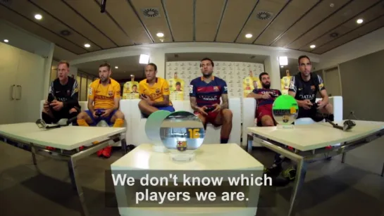 FIFA 16 - FC Barcelona Player Tournament - Neymar, Alves, Alba, Turan, Ter Stegen, Bravo