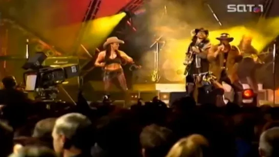 Rednex - Medley (live @ Charity 2002)(Old Pop in an Oak,Ride the Hurricane's Eye,The Spirit of the Hawk,Wish You Were Here) HD