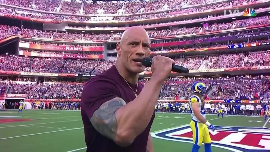 The Rock introduced the Super Bowl as only The Rock can