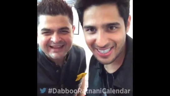 Sid #DabbooRatnaniCalendar '16