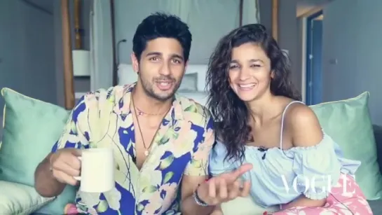 Sid and Alia VOGUE India