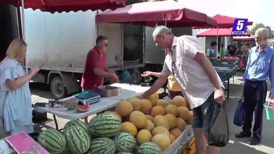 С июля в Таганроге начинается сезон арбузов и дынь 🍉