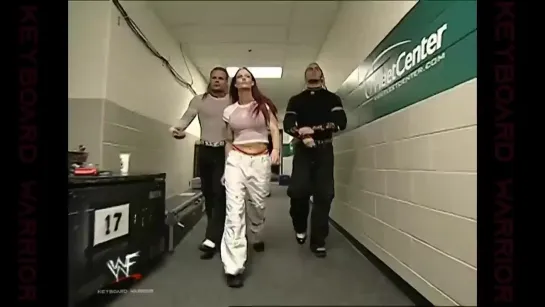 Stone Cold And Triple H Brutal Chair Attack On Lita After The Intergender Match