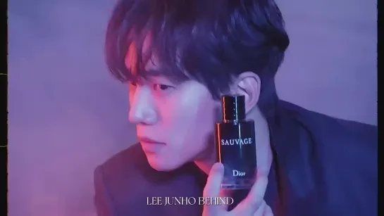 Lee Junho for Sauvage Dior Beauty  사막을 닮은 디올 뷰티 화보 촬영장에서