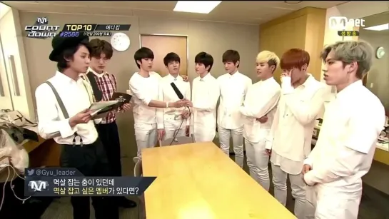 [140522] Mnet M!Countdown: Infinite  Backstage Interview