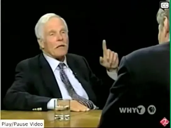 Основатель «CNN» Ted Turner о том что нужно сокращать население планеты. 1996 год