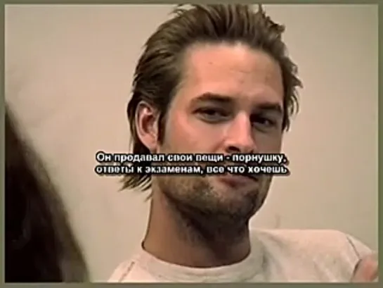 [ENG] Season 1 bonus "LOST: Audition. Josh Holloway" Rus Subs