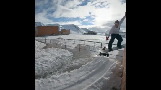 Eera Ettala at Pyramider Svalbard by Red Bull