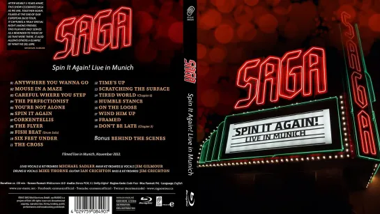 Saga - 'Spin It Again' 2012 (FHD)