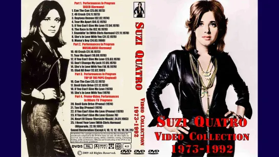 Suzi Quatro - 'Video Collection 1973-1992'