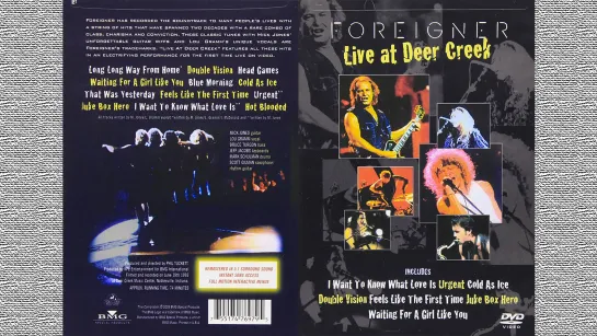 Foreigner - 'Live At Deer Creek' 1993