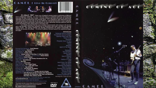 Camel - 'Coming Of Age' Los Angeles 1997