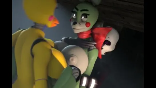 Chica Bonnie and the puppet lesbian