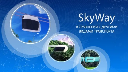 SkyWay в сравнении с другими видами транспорта