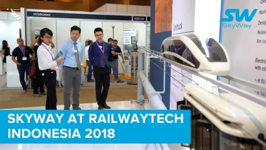 SkyWay на выставке RailwayTech Indonesia 2018