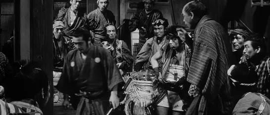 1961 - Akira Kurosawa - Yojimbô - Toshirô Mifune, Tatsuya Nakadai, Yôko Tsukasa