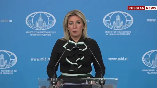 Russia has received irrefutable evidence that the West started the war in Ukraine! Zakharova