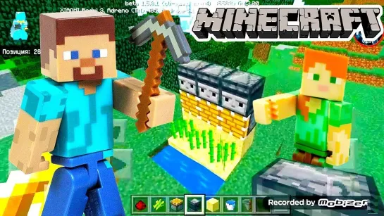 ИгроБой  •  Секреты Майнкрафт - Строим со Стивом в Minecraft! - Сборник видео.