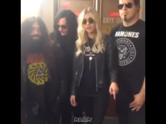 The Pretty Reckless перед шоу iHeartRadio LIVE