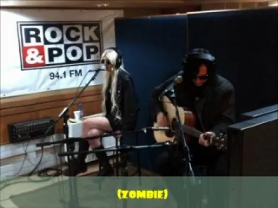 Taylor Momsen and  Ben Phillips on Rock&Pop