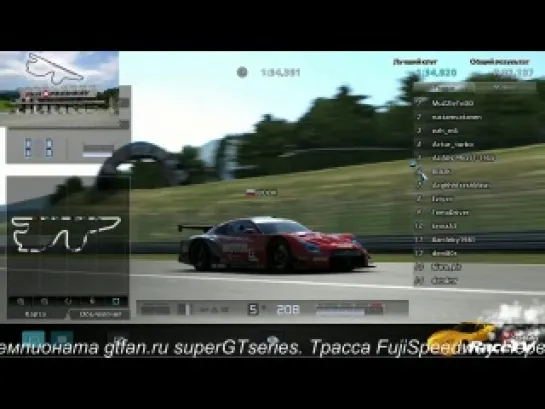 1-й этап 2-го сезона GTFGT, Fuji Speedway F. Квалификация