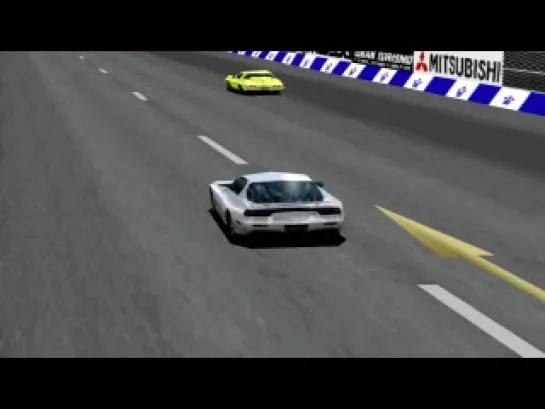 Gran Turismo (Обогнал CHEVROLET Corvette 67 FR 434 HP на  MAZDA efini RX-7 Type RB 96 FR 261 HP)))))