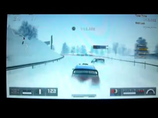 Gran Turismo 5 - Snow - Chamonix Main - with car rollover