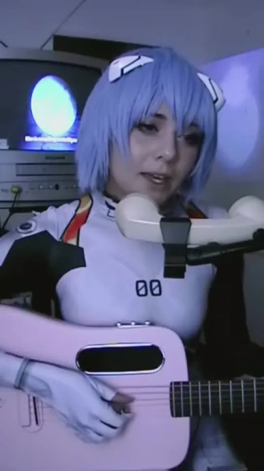 rei sings u fly me to the moon #neongenesisevangelion #nge #evangelion