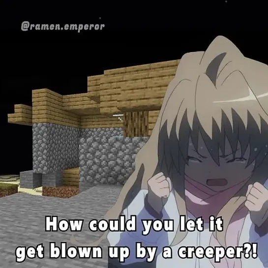 Taiga plays Minecraft