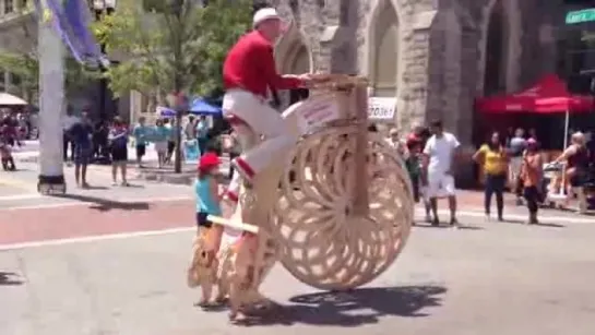 Walking Bike - Boneshakered Bigwheel