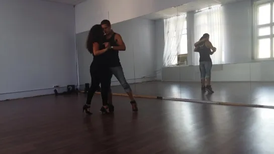 Alex&Darina. Kizomba..morning improvisation..