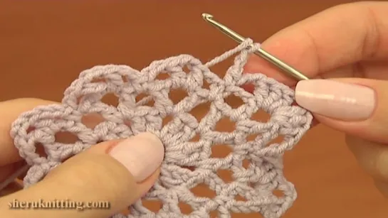 Easy to Crochet Round Motif Tutorial 12 Part 1 of 2