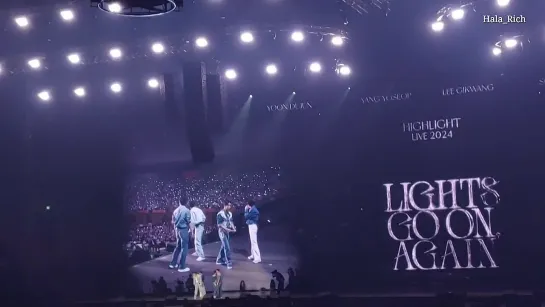 [FULL CAM] 240512 HIGHLIGHT LIVE 2024 [LIGHTS GO ON AGAIN] 풀직캠