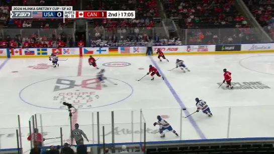 2024 Hlinka Gretzky Cup __ Canada U18 vs. USA U18 __ Aug 09, 2024 __ Highlights (Semifinal)