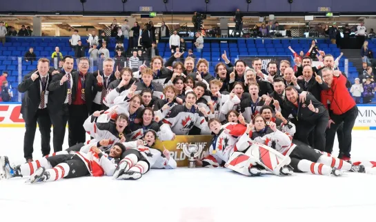 Первые эмоции и моменты с церемонии награждения🇨🇦🥇🏆 #U18Worlds