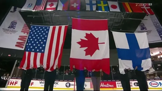 One final anthem to wrap up the 2024 Women's World Hockey Championship. O Canada🇨🇦 #WomensWorlds