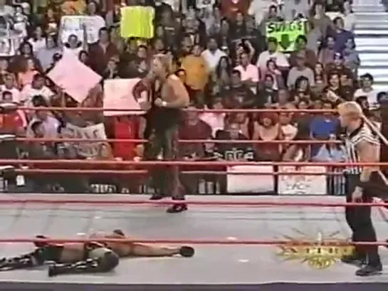 WCW Nitro: Kevin Nash Vs. Booker T (w/ Scott Steiner & Vince Russo) (28 Августа 2000)