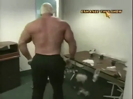 WCW Thunder: Scott Steiner & Midajah - Backstage (4 Октября 2000)