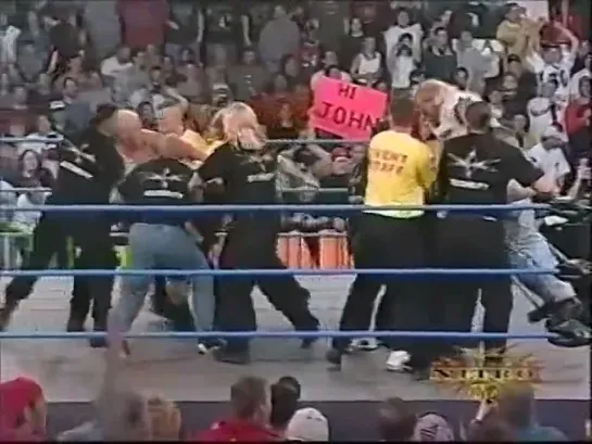 WCW Nitro: Scott Steiner attacks Arn Anderson (4 Декабря 2000)