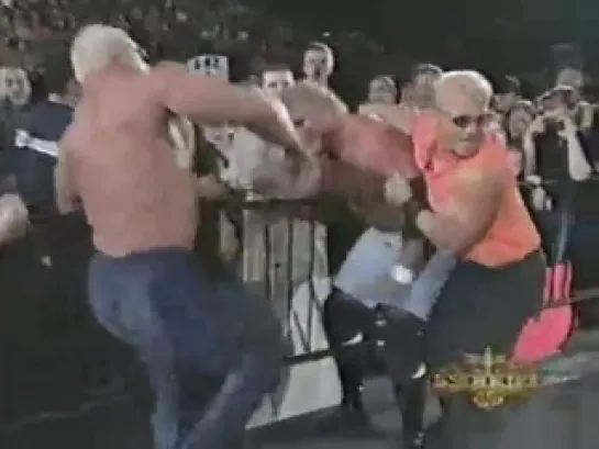 WCW Nitro: Scott Steiner & Jeff Jarrett Attacks Sid Vicious (8 Января 2001)