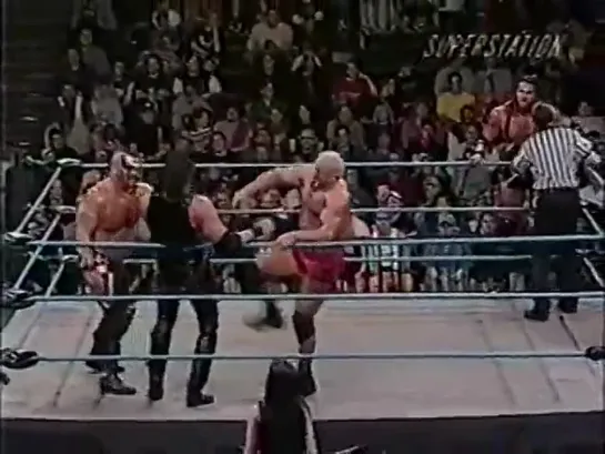 WCW Thunder: Scott Steiner & Road Warrior Animal Vs. Kronik (24 Января 2001)