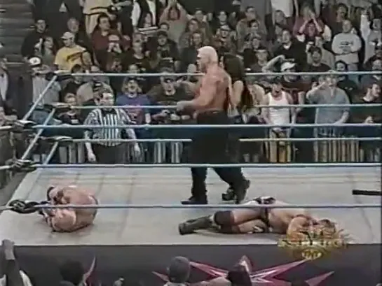 WCW Nitro: Scott Steiner Attacks Christopher Daniels & Mike Modest (23 Января 2001)