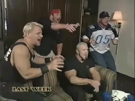 WCW Nitro: Scott Steiner, Buff Bagwell, Lex Luger, Jeff Jarrett - Segment (23 Января 2001)