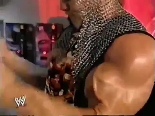 WWE RAW: Scott Steiner - Backstage (17 Февраля 2003)