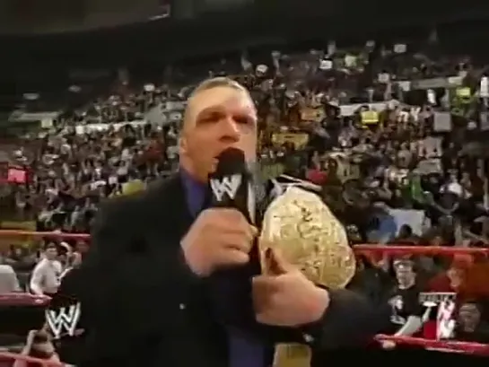 WWE RAW: Scott Steiner, Triple H, Ric Flair & Batista - Segment (20 Января 2003)